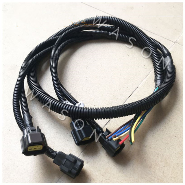 SK-8 Excavator Hydraulic Pump Harness