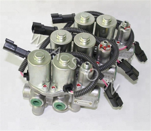 Genuine PC40 PC50 PC55MR-3 PC56-7 PC56-8  Excavator Solenoid Valve Group 22F-60-31600 22F-60-21201