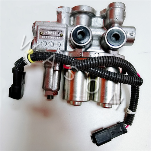 Genuine PC40 PC50 PC55MR-3 PC56-7 PC56-8  Excavator Solenoid Valve Group 22F-60-31600 22F-60-21201