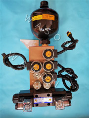 Excavator Solenoid Valve Three Groups With Block
