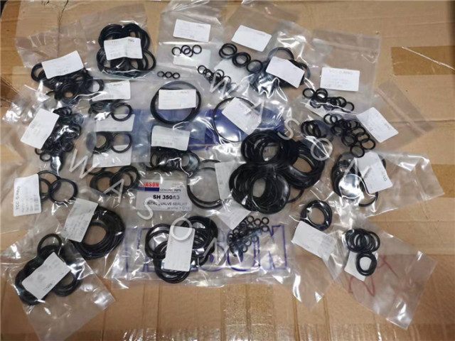 SH350-5-6  CASE360 CASE460 SH350A5 CONTROL VALVE SEAL KIT