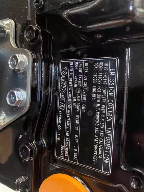 3TNV74F  Excavator Engine Assy