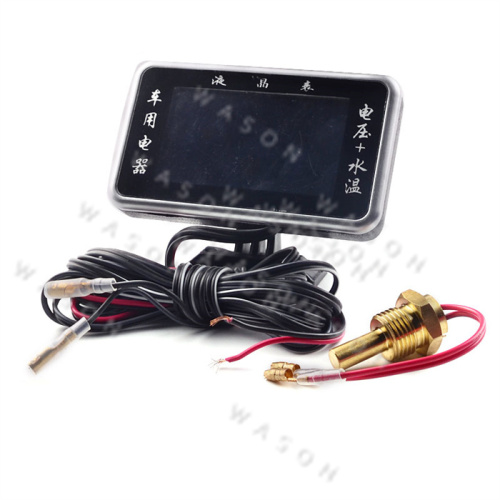R Excavator Water Temper and Voltage Pressure  Meter