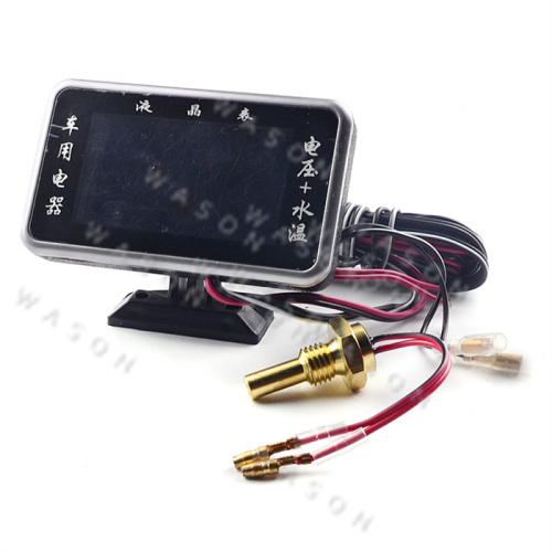 EC Excavator Water Temper and Voltage Pressure  Meter