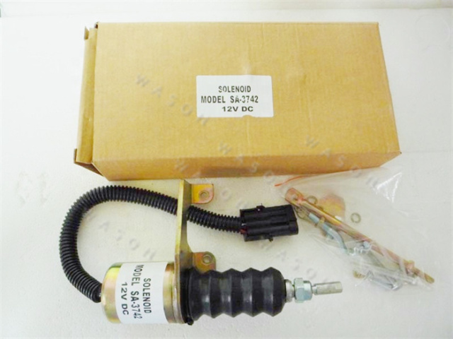 6CT 1751ES RSV  Stop Solenoid Valve 12V 3932017 SA-3742-12