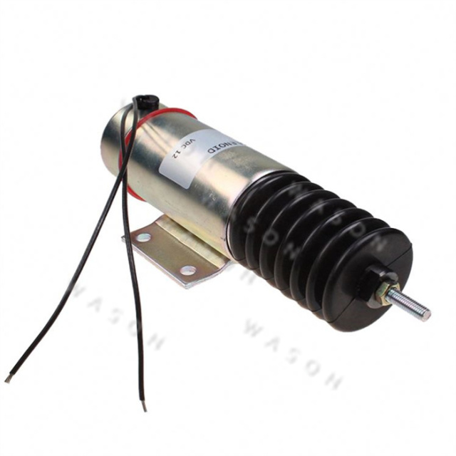 4JG1 4JG2 6BG1 6BB1 12V Stop Solenoid Valve  D512-A32V12 13-A33V12 D513-A32V12 2001-12E2U1,2002-12E2U1 D513-B32V12, D513-A32V24 2001-24E2U1, D513-B32V24 067599-000