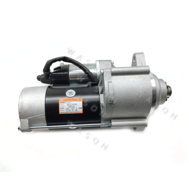 6D102 Starter Motor Mitsu Type 24V 5.5KW 10T 600-813-4130