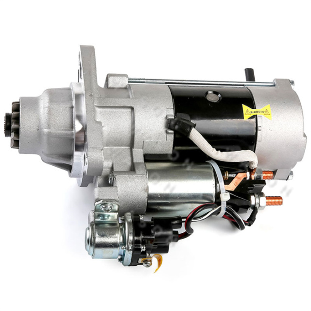 6D24 Starter Motor 24V 11T 3H 5.5KW  SK450/SK480-6/HD2045 M9T60171/ME152487