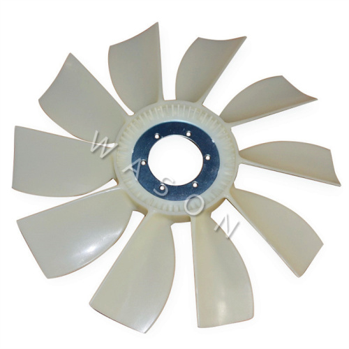 R210-5 Excavator Fan Blade 10  Blades OD660 NEAR HOLE L108MM Cross Hole 128