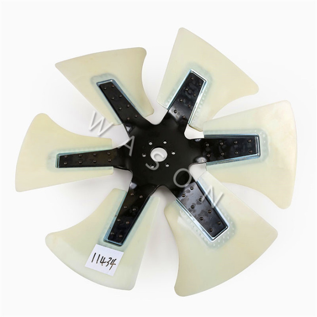 PC300-6/6D108 Excavator Fan Blade 6 Blades 600-635-0800