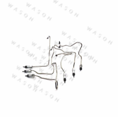 6UZ1  Electrical Injection Excavator High Pressure Oil Pipe