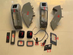 Excavator Decoration Board