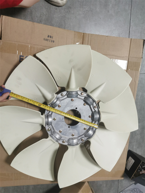 EC210 D6E  Excavator Fan Blade 8 Blades