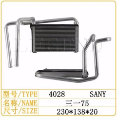 SY75 Excavator Heating Radiator