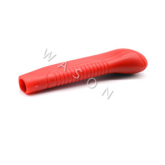 Red Excavator Handle