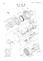 EX300-2 Travel Motor Gear Parts