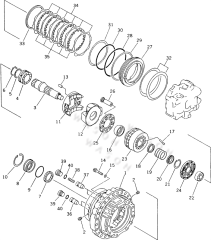 PC300-5   Travel Motor Gear Parts