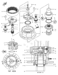 E320  Swing Motor Gear Parts