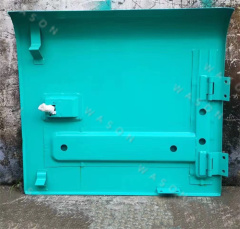 SK200-8  SK210-8 Super 8 Excavator Hydraulic Pump And Battery Side Door Cover