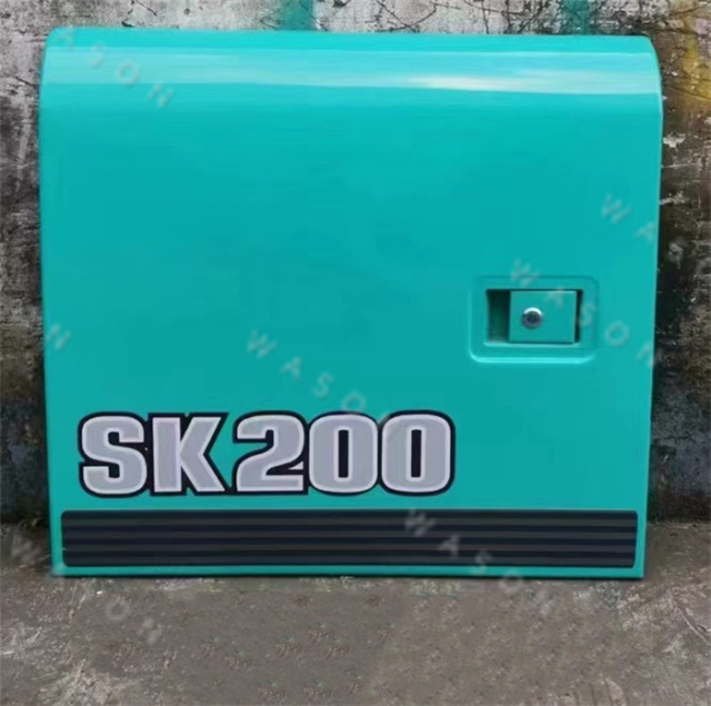 SK200-8  SK210-8 Super 8 Excavator Hydraulic Pump And Battery Side Door Cover