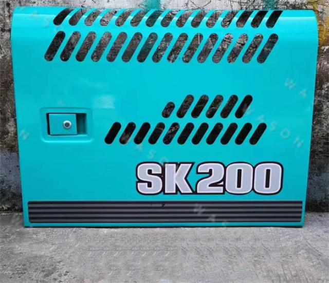 SK200-8  SK210-8 Super 8 Excavator Hydraulic Pump And Battery Side Door Cover