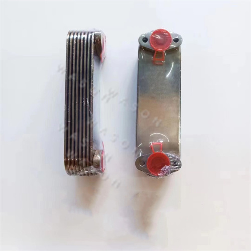 J08E  Excavator Oil Cooler Core