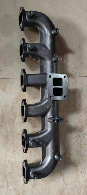 6D16 New  Excavator Manifold Exhaust Pipe