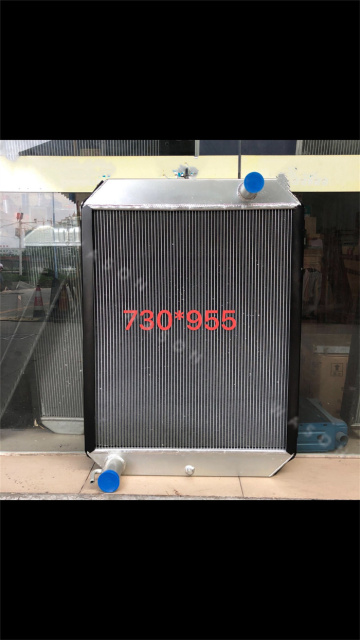 R210-5 Excavator Hydraulic Radiator 730*955