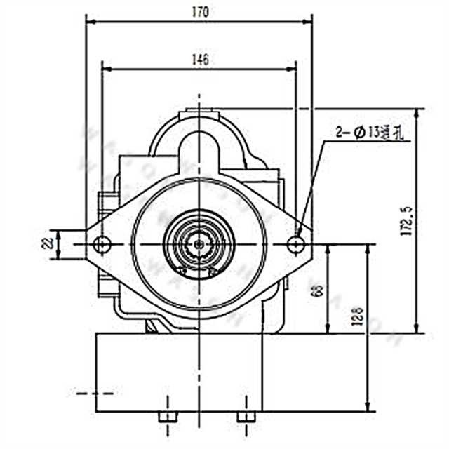 PVD-1B-34BP-9AG5-5334A Hydraulic Pump Assy