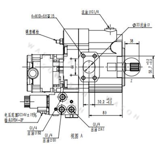 PVD-0B-16BP-6AG4-5503B  Hydraulic Pump Assy