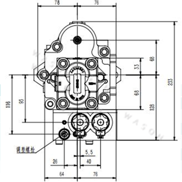 PVD-0B-16BP-6AG4-5503B  Hydraulic Pump Assy