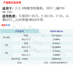 PVD-0B-24 Hydraulic Pump Assy