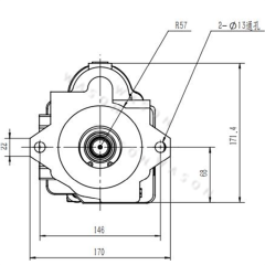 PVD-0B-18P Hydraulic Pump Assy