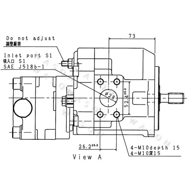 PVD-00B-14P-5G3-5763A Hydraulic Pump Assy