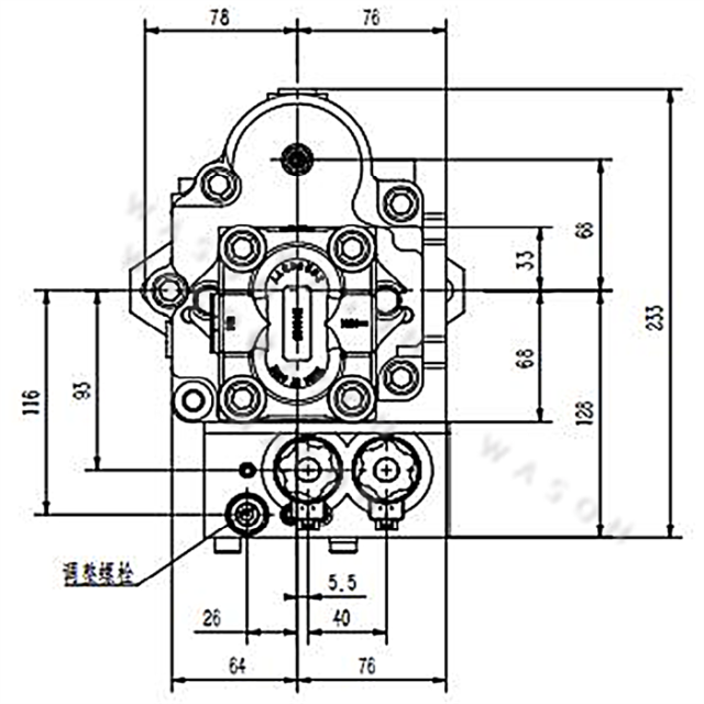 PVD-1B-34BP-9AG5-5334A Hydraulic Pump Assy