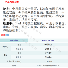 PVD--0B-18S Hydraulic Pump Assy