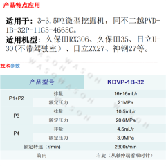 PVD-1B-32P-11G5-4665C  Hydraulic Pump Assy