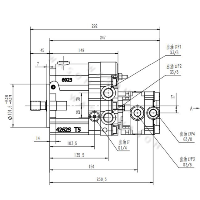 PVD-0B-18P Hydraulic Pump Assy