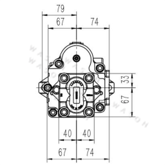 PVD--0B-18S Hydraulic Pump Assy
