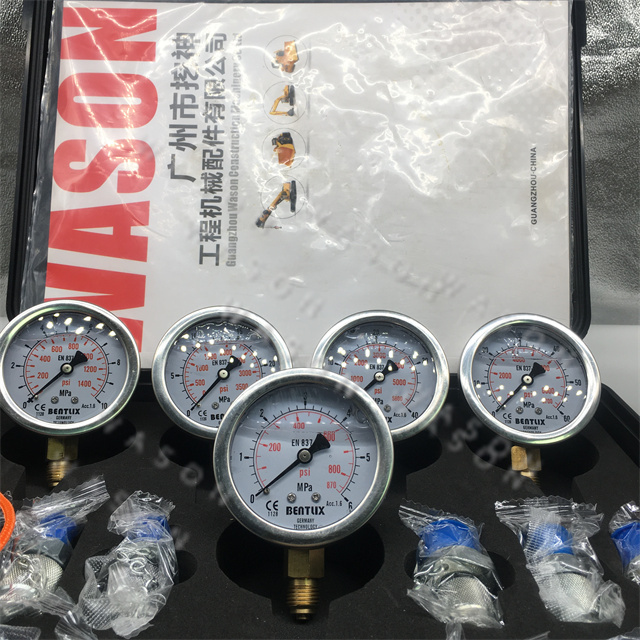 Excavator Measurement Tool/Hydraulic Pressure Watch Box/pressure gauge
