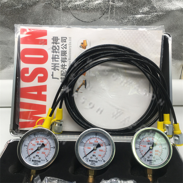 Excavator Measurement Tool/Hydraulic Pressure Watch Box/pressure gauge