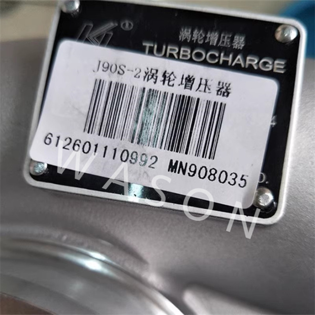 WD615 Turbocharger J90S-2 612601110992