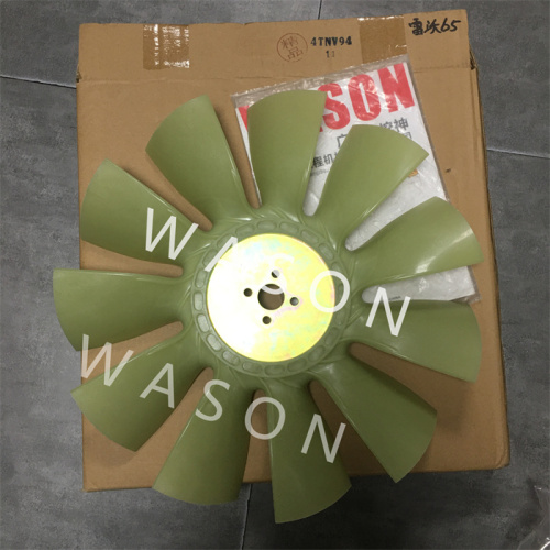 4TNV94  Excavator Fan Blade  11  Blades