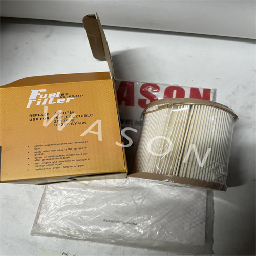 BC-5837 Fuel Filter 2040PM H120*0110*ID47.5/16.5 EC210BLC SY385 SY485(After 2013)