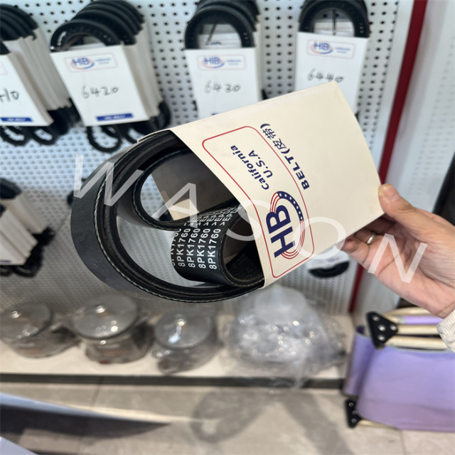 Excavator Fan Belt ,Air Conditioner Belt,Water Pump Belt And Engine Belt (HB)