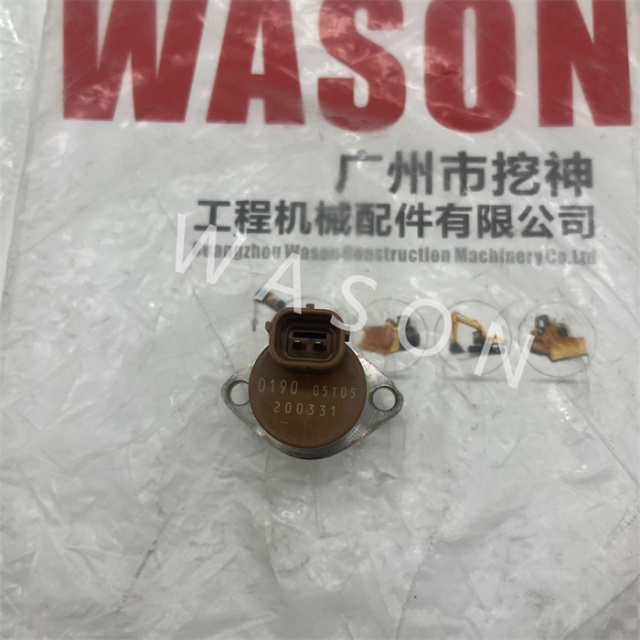 Excavator SCV Solenoid Valve 294200-0390/0170/0370/0360/0190 For  J05E J08E Short Valve