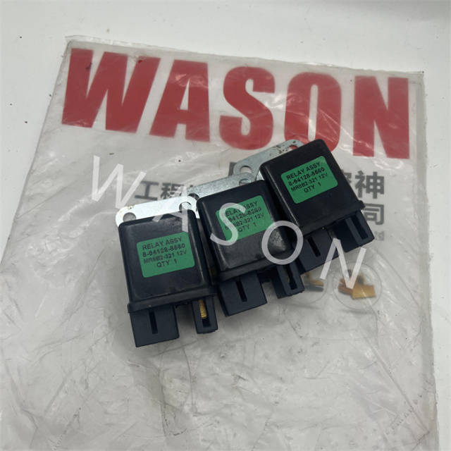 12V Isuzu Excavator  Relay 8-94128-8560 MR8B2-321