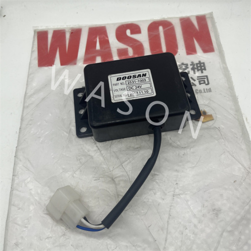 Excavator Parts 24V DC Time Relay 2531-1003 25311003 For DH220-5 DX225LC