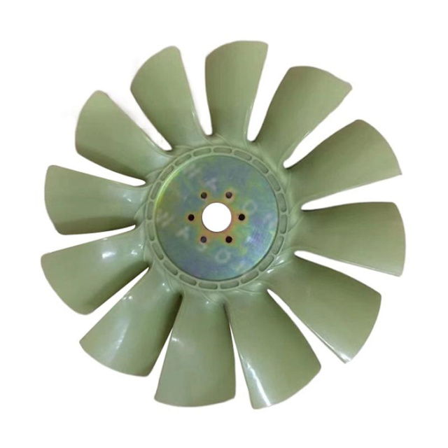 6D22 SK300 Excavator Fan Blade   12 Blades