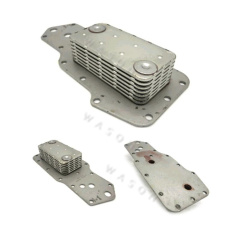 6D102 Excavator Oil Cooler Core 7P